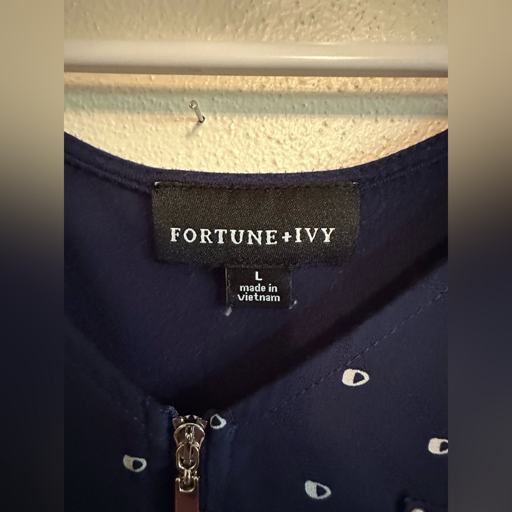 Mixed Material Blouse - image 5